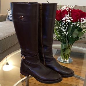 Coach Leather Boots